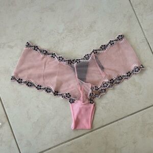 NEW Lace Black Trim underwear